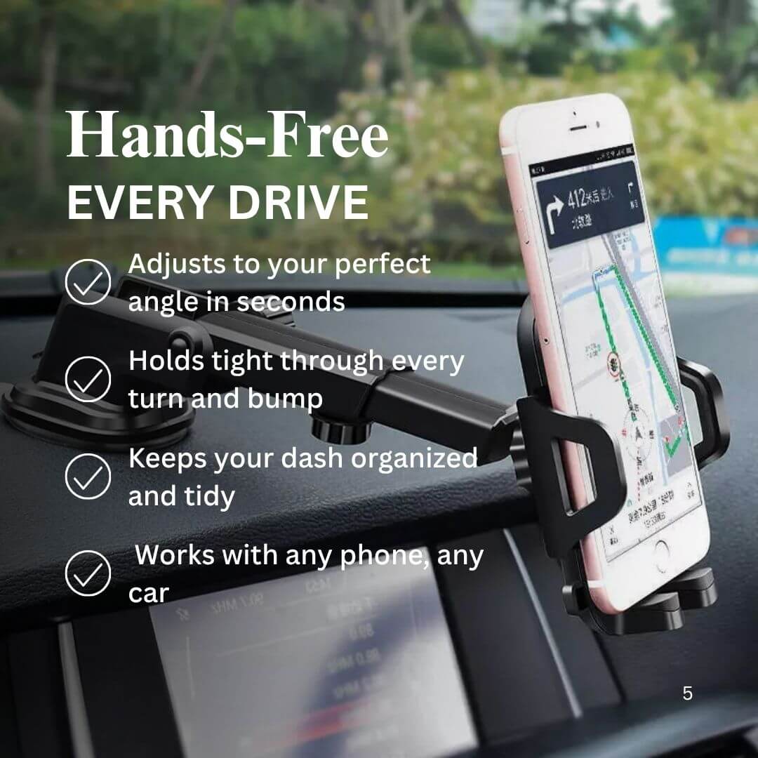 Strong Grip Car Phone Holder