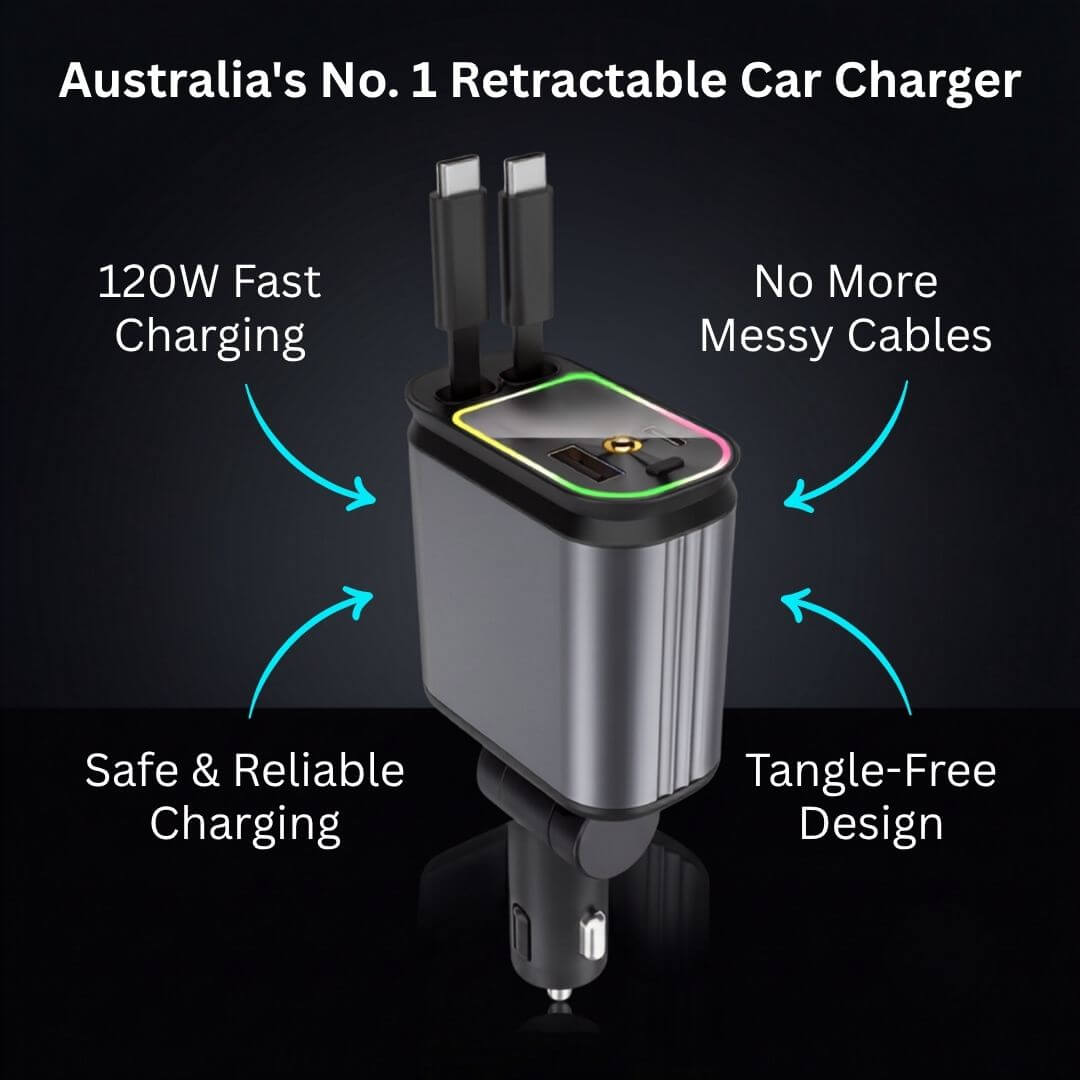Retractable Fast Car Charger